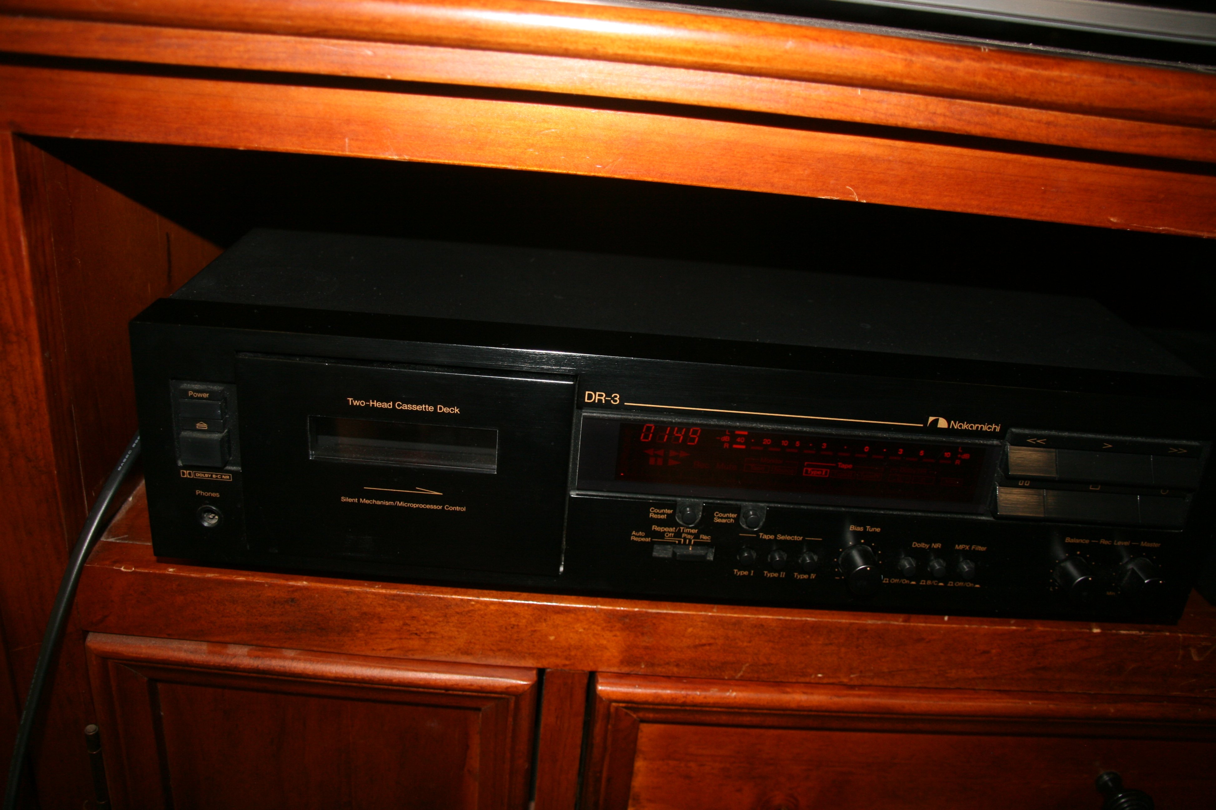 FS Nakamichi DR3 Cassette Deck ﻿ Stereo, Home Cinema, Headphones Components