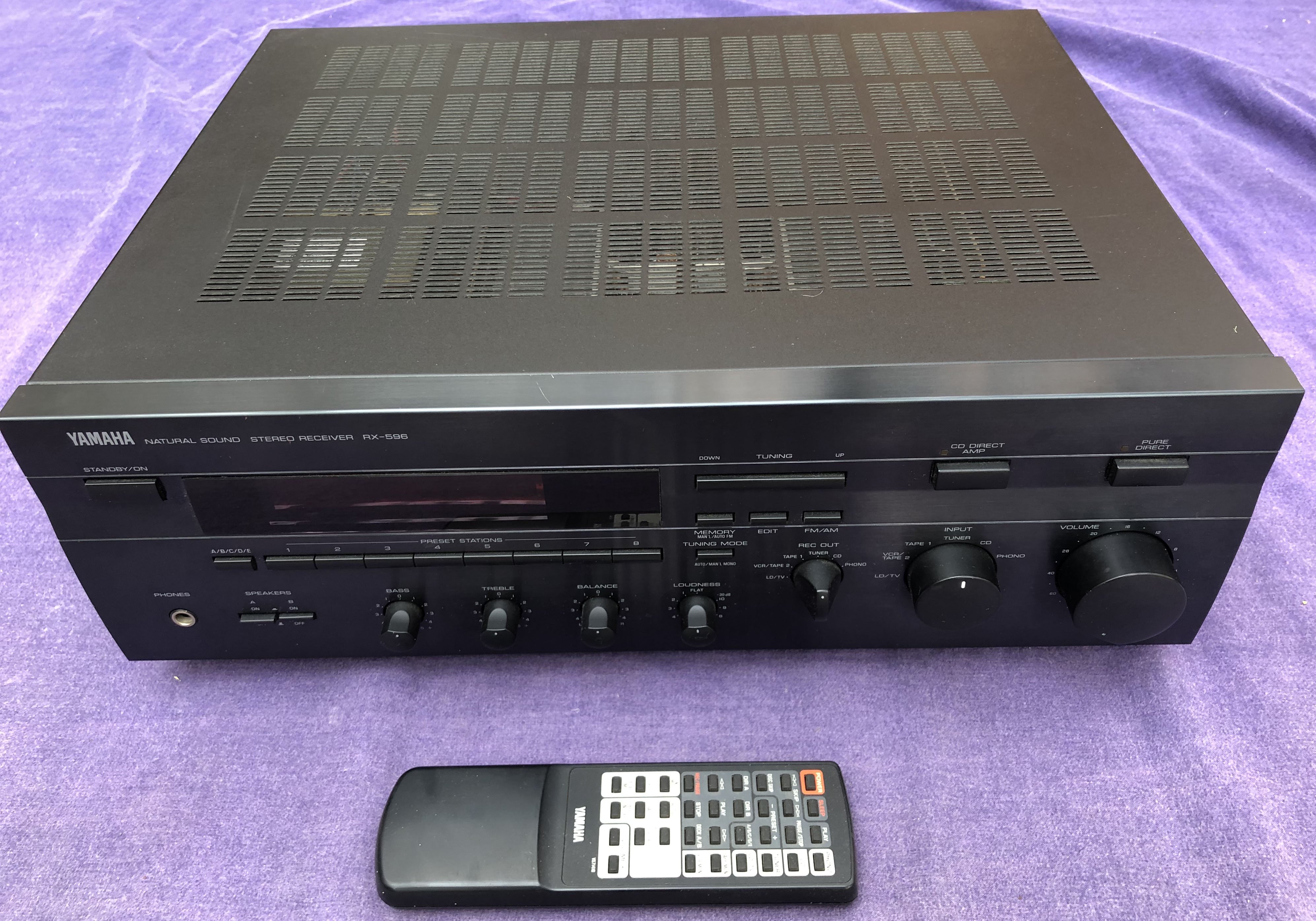 SOLD FS Yamaha RX596 Stereo Receiver. ﻿ Stereo, Home Cinema