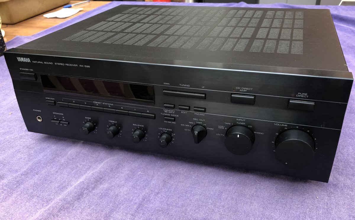 SOLD: FS: Yamaha RX-596 Stereo Receiver. - Stereo, Home Cinema ...
