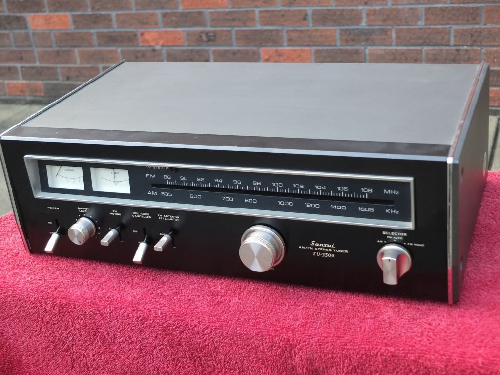 SOLD: FS: Sansui TU-5500 AM/FM stereo tuner - Stereo, Home Cinema  