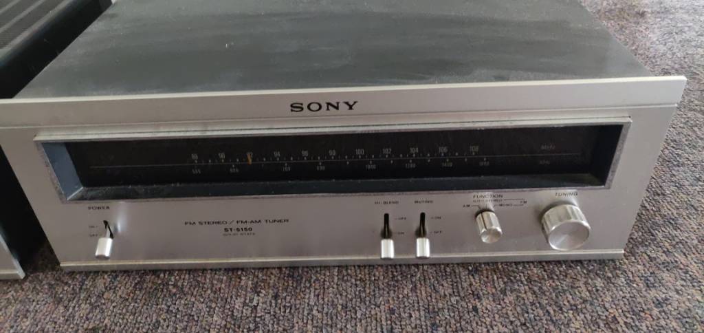 Sony TA-1150 Vintage Amplifier and ST-5150 Tuner. - Stereo, Home