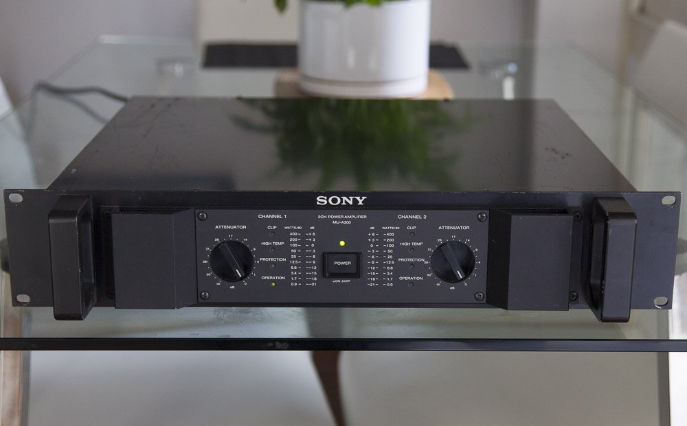 FS: Sony MU-A200 Power Amplifier - Stereo, Home Cinema, Headphones