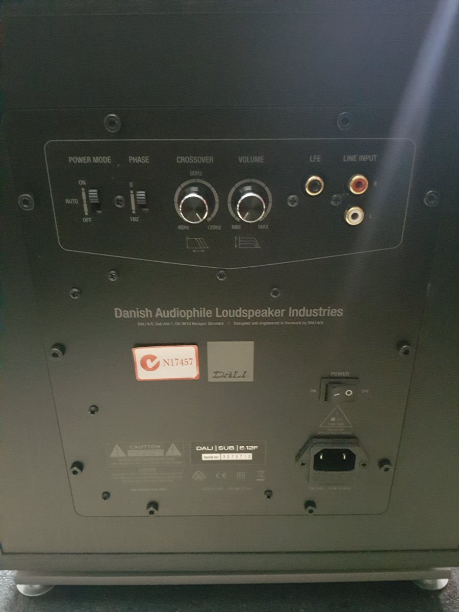 FS Dali E12F Subwoofer ﻿ Stereo, Home Cinema, Headphones Components