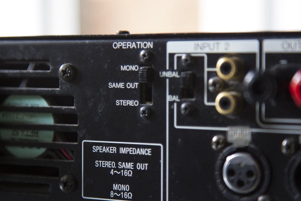 FS: Sony MU-A200 Power Amplifier - Stereo, Home Cinema, Headphones