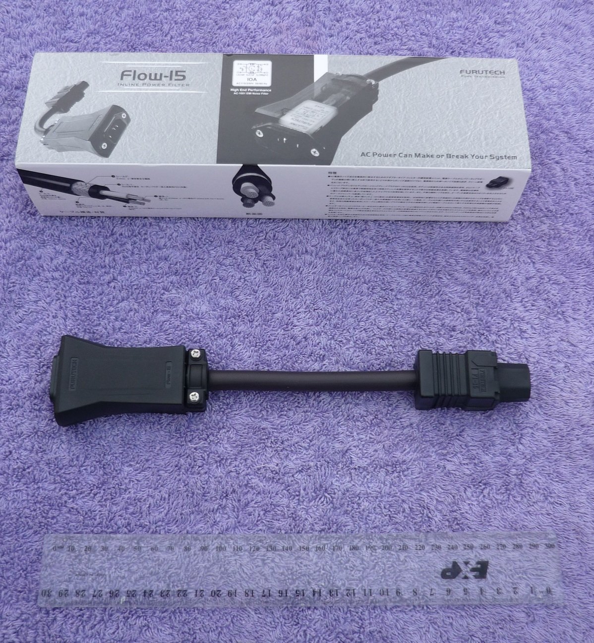 SOLD: FS: Furutech 'Flow-15' Inline Power Filter - Stereo, Home Cinema ...