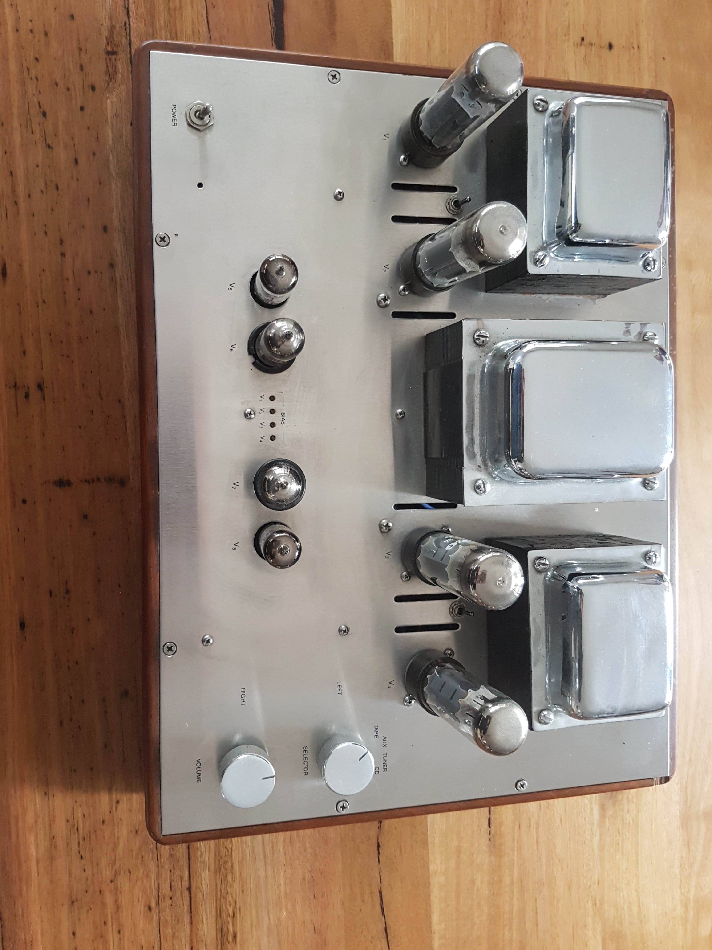 SOLD FS Contan EL34 tube amp not working Stereo, Home Cinema