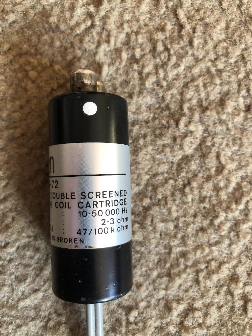 SOLD: FS: Ortofon STM-72 Step Up Transformer made in Denmark
