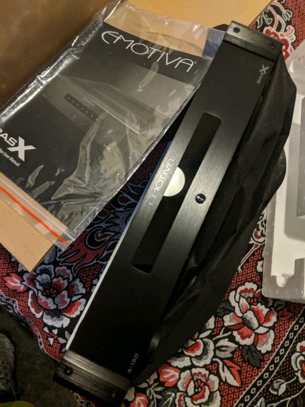FS: Emotiva BAS-X A-150 power amplier |﻿ Stereo, Home Cinema ...