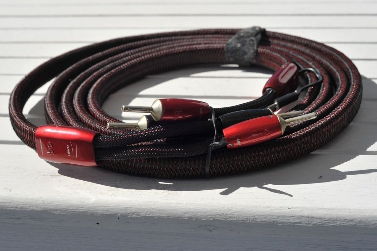 FS Audioquest Comet Speaker Cable 3M ﻿ Stereo, Home Cinema