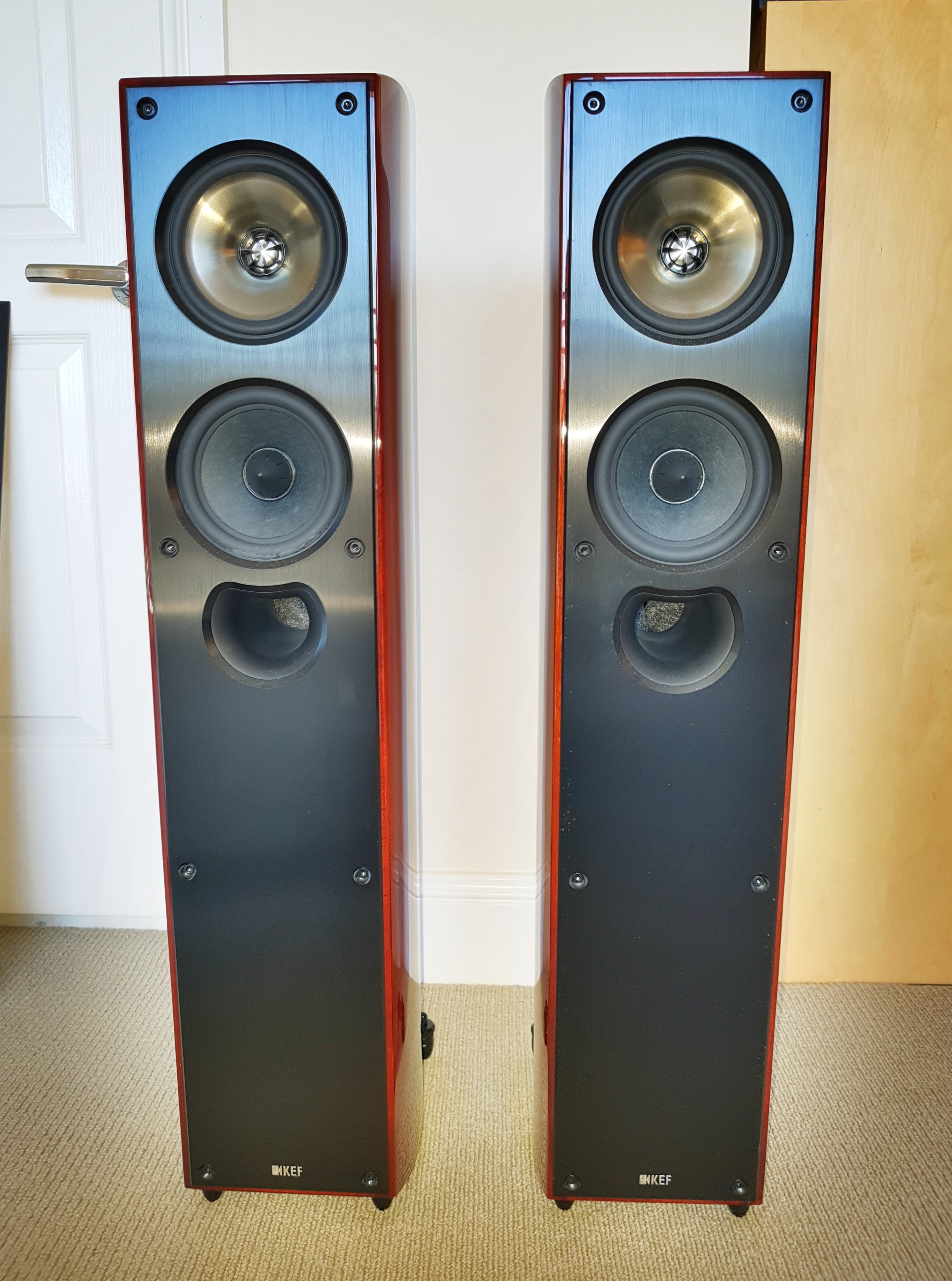 ◇KEF XQ30 マホガニー ペア◇