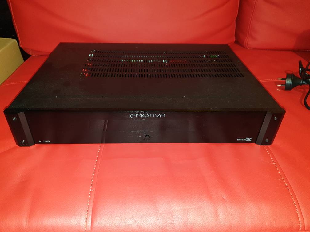 FS: Emotiva A-150 power amp |﻿ Stereo, Home Cinema, Headphones Components