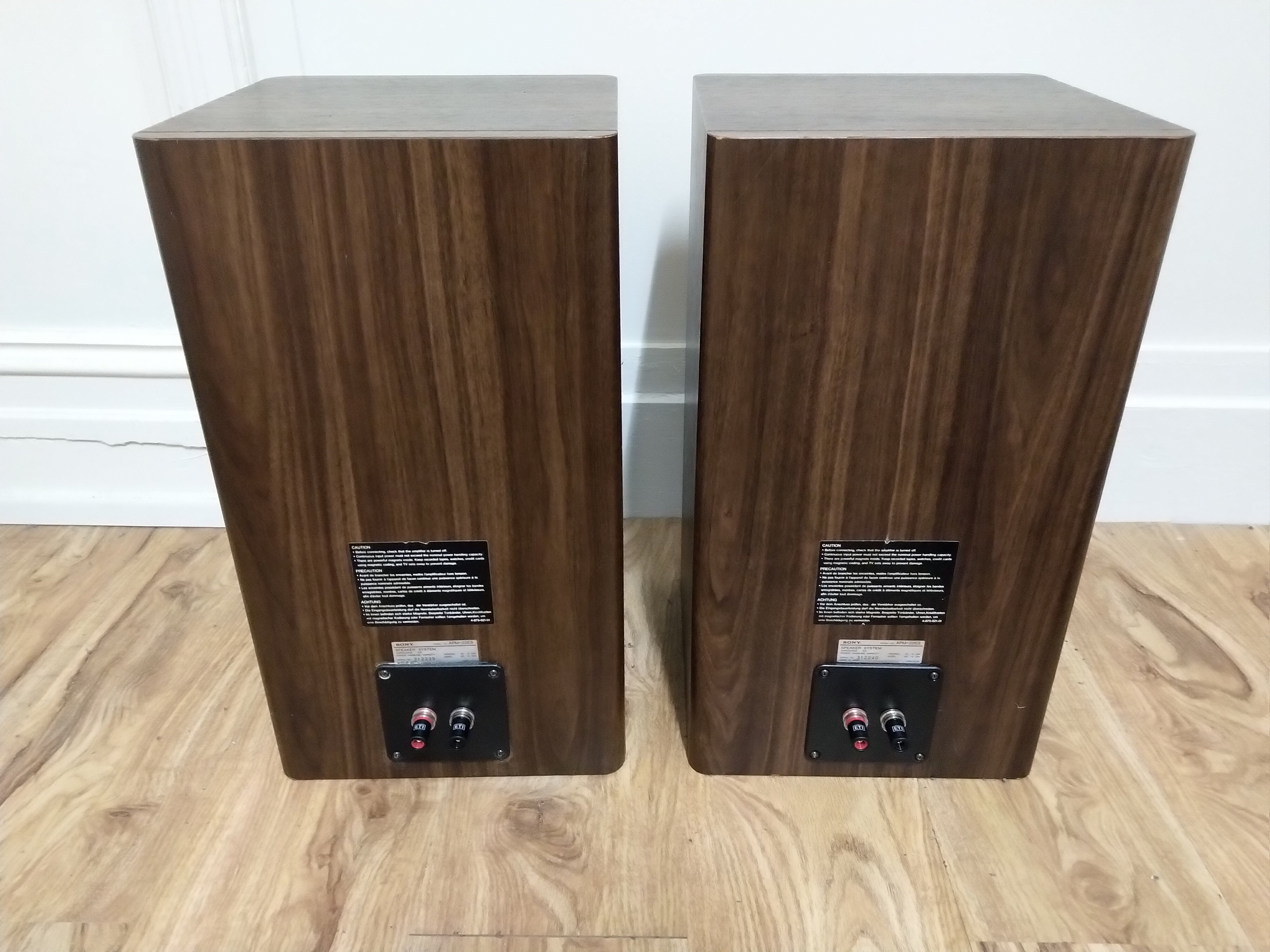 FS: Sony APM 22ES Speakers - Stereo, Home Cinema, Headphones