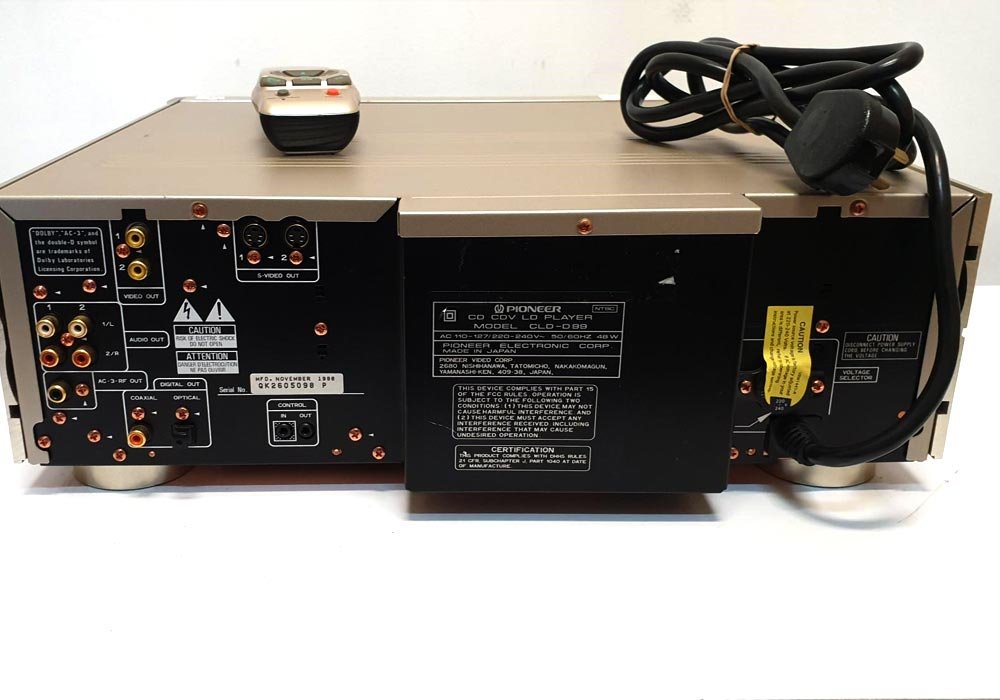 Lecteur Laserdisc Pioneer CLD-99S D'occasion – Pour Pièces Ou Restauration