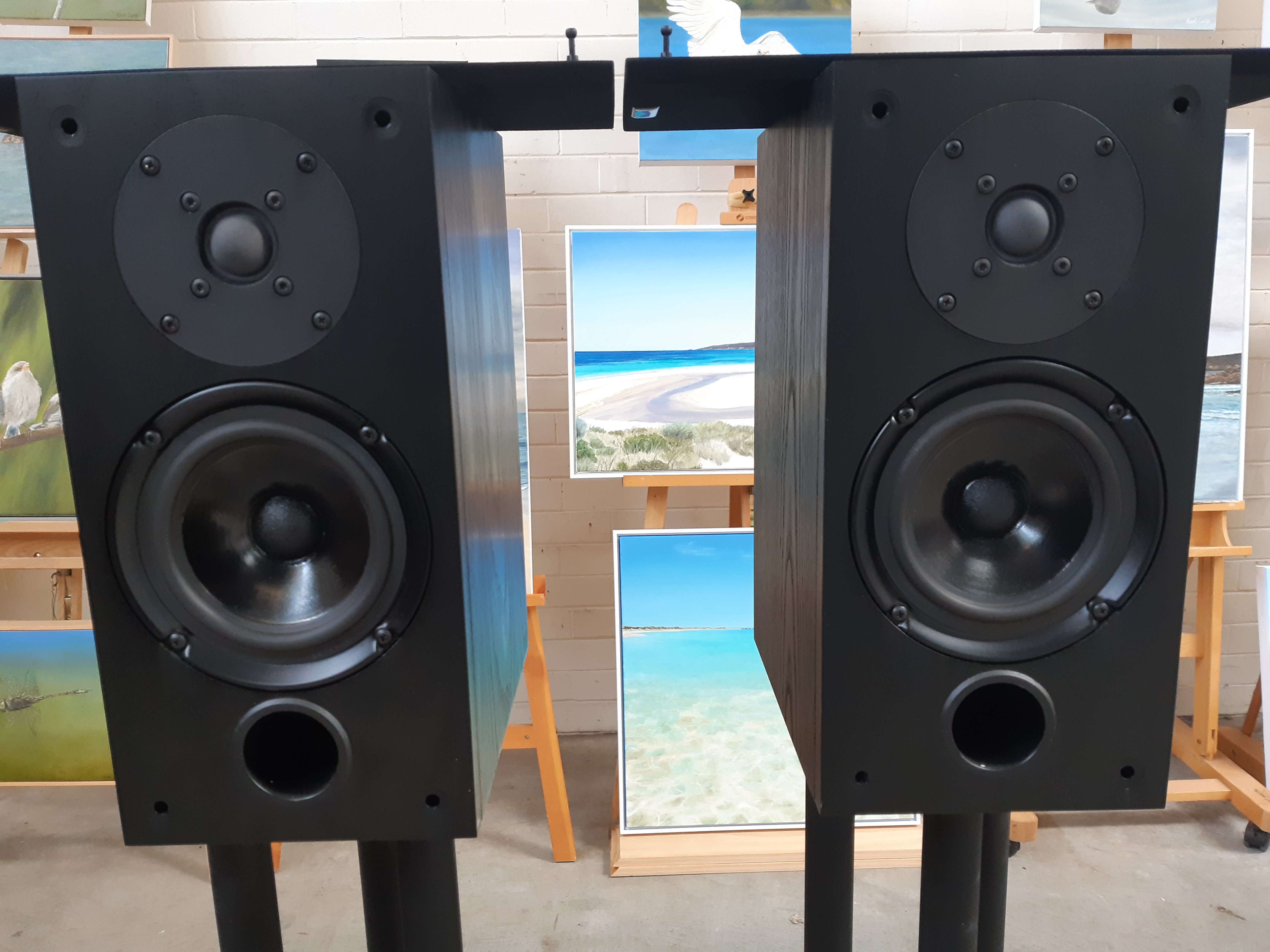 Dynaudio “Image of Australia” 1 MkII Bookshelf Speakers - Stereo, Home ...
