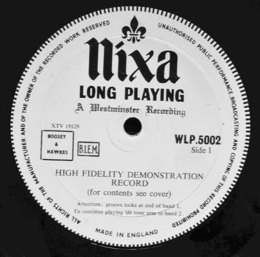 Oldest Hifi demo/test record? ﻿ Turntables, Record Players & Vinyl