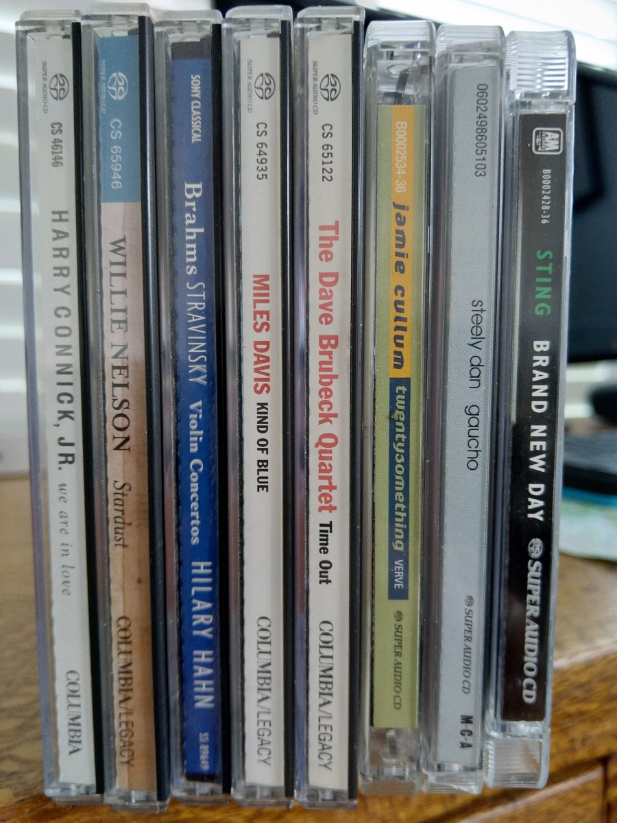 SOLD: FS: Various SACDs /Hybrid SACDs |﻿ Vinyl, CD, and Blu-ray