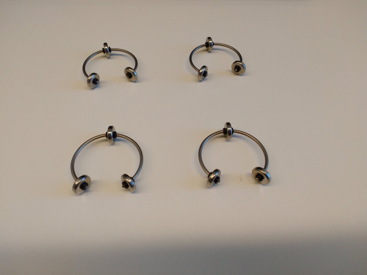 SOLD FS Herbie's HALO III tube dampers (6SN7/EL34 size) ﻿ Stereo