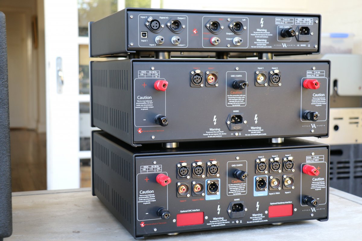 Vitus Audio Ri 100 integrated , RS100 power amplifier ﻿ Stereo, Home