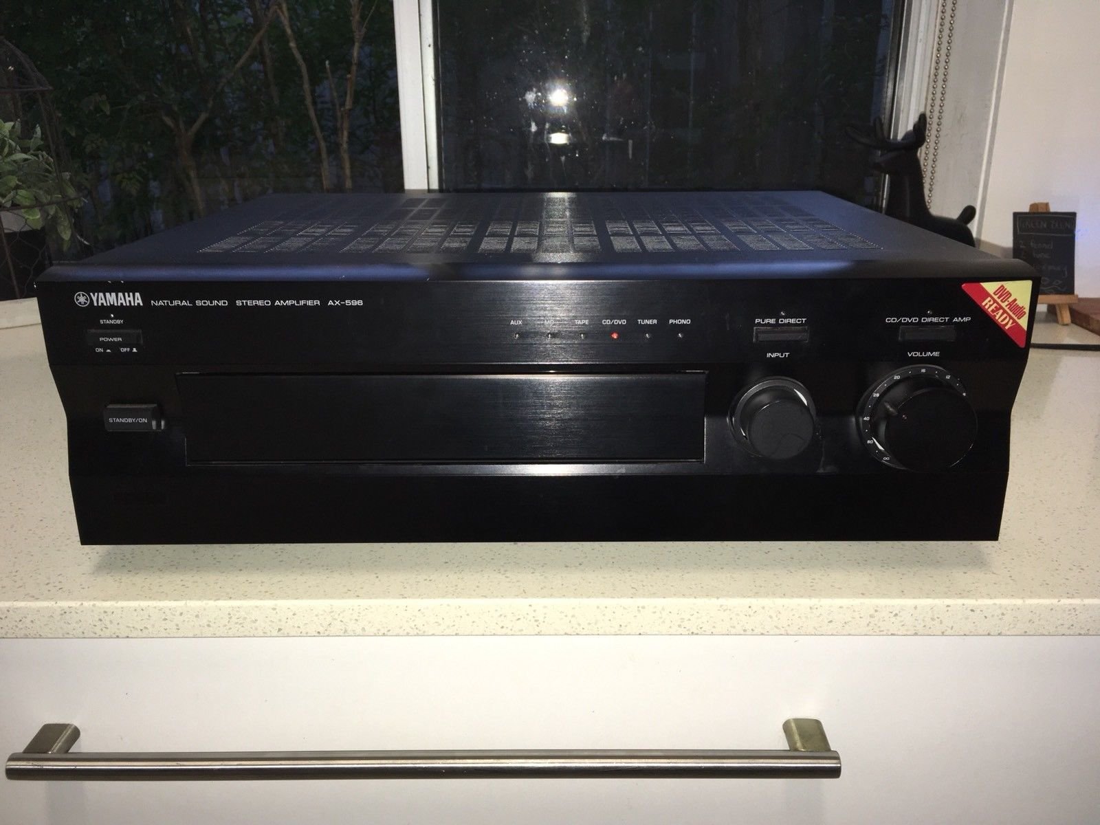 Yamaha AX-596 Stereo Amplifier - HiFi - YouTube