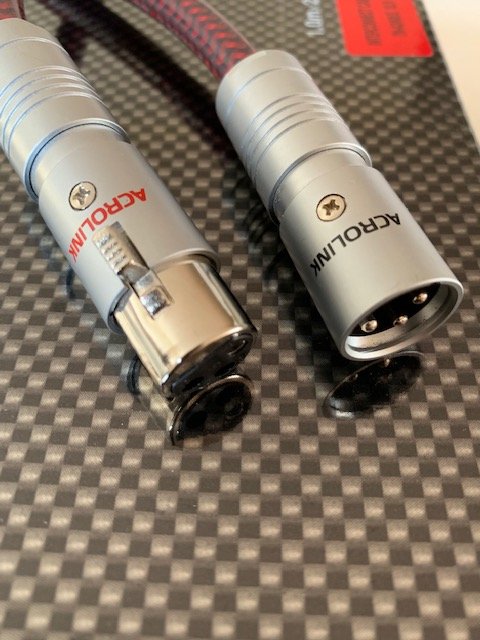 FS: Acrolink 7N-A2400iii XLR Interconnect Cable - Stereo, Home