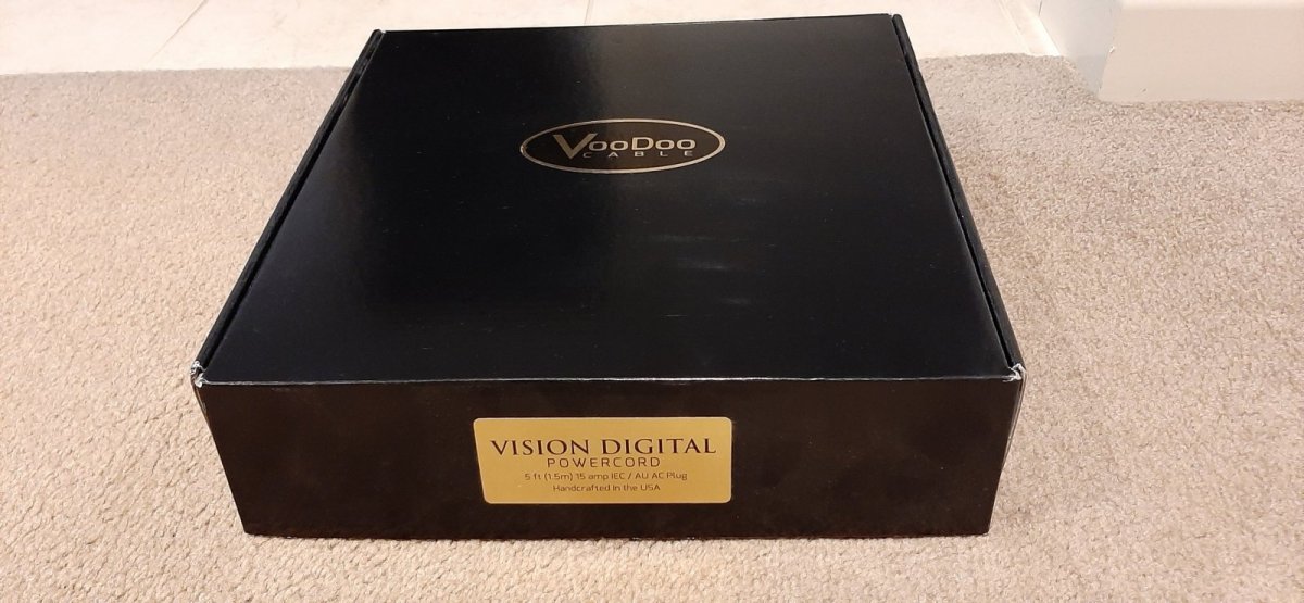SOLD FS VooDoo Vision Digital power cable 1.5m length with Aust AC