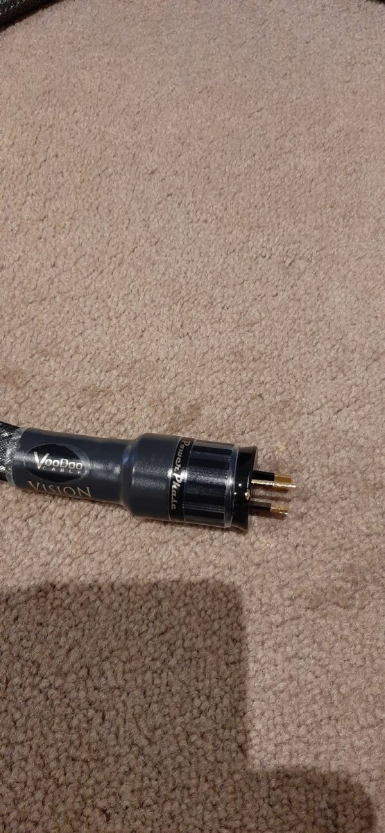 SOLD FS VooDoo Vision Digital power cable 1.5m length with Aust AC