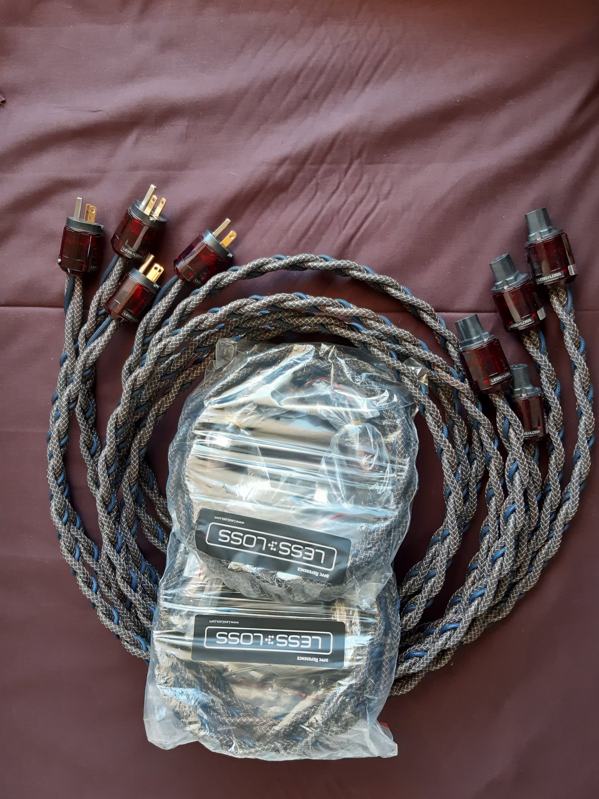 FS Power Cable LessLoss DFPC Reference ﻿ HiFi and Cinema Cables & Accessories