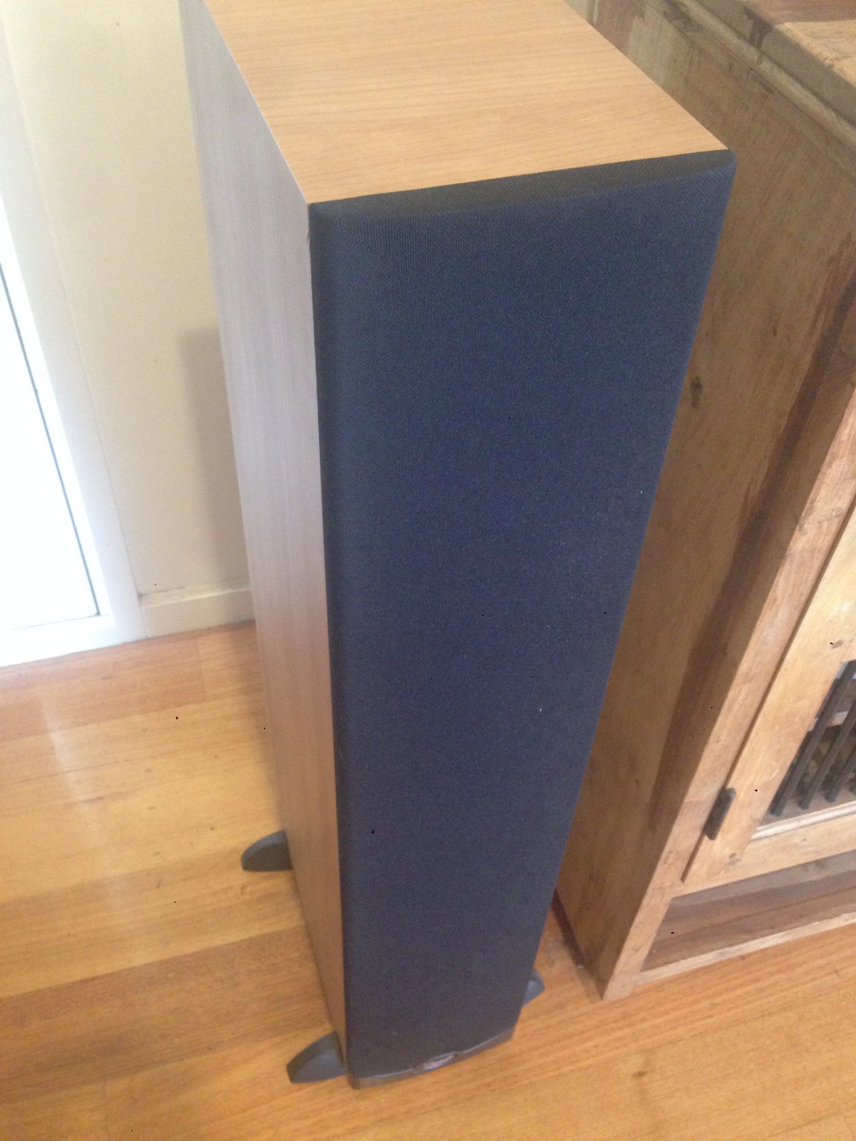 SOLD FS KLIPSCH RF15 FLOORSTANDING SPEAKERS IN CHERRY FINISH
