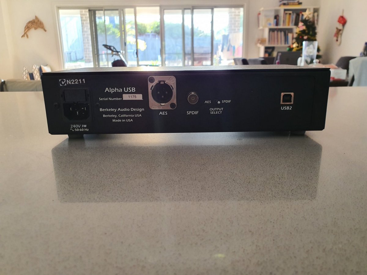 FS: Berkeley Alpha USB converter - Stereo, Home Cinema, Headphones ...