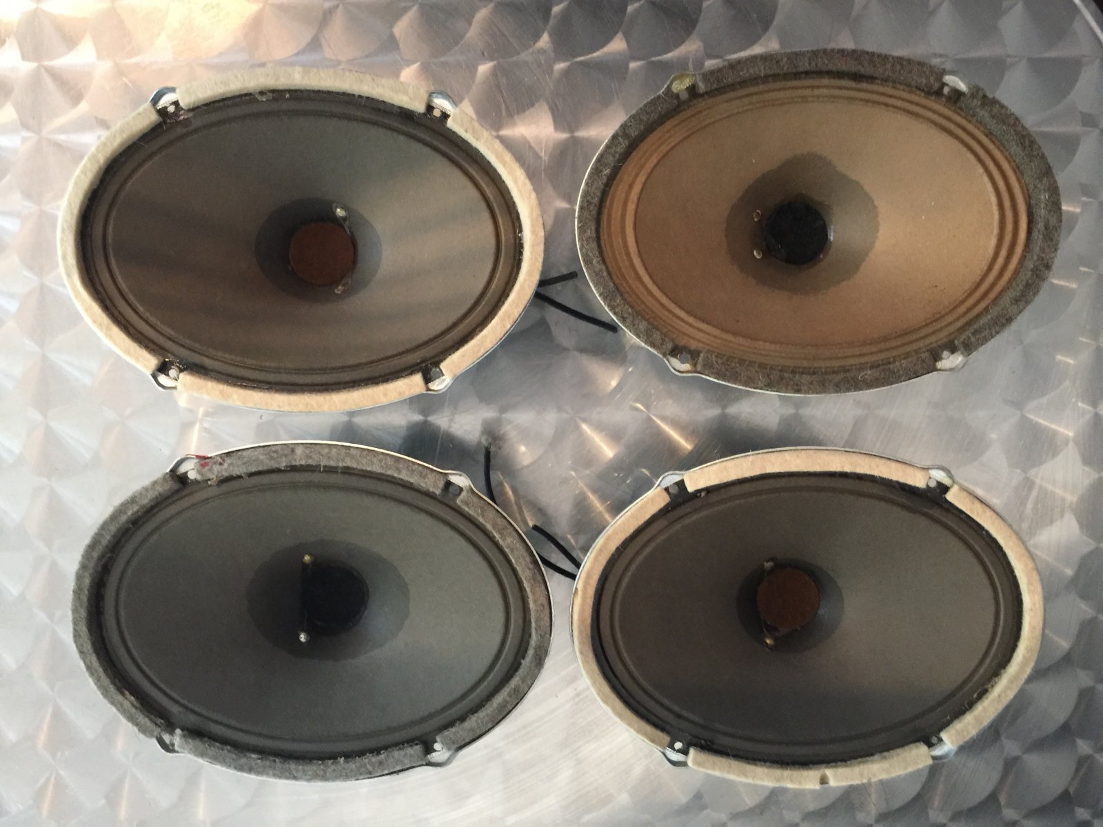 Telefunken 5" x 7" Oval Alnico Full Range Speakers ﻿ Stereo, Home Cinema, Headphones Components