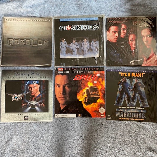 Slizer Disc Collection SOLD: FS: Laserdisc Collection - Sydney - Vinyl, CD, and Blu-ray ...