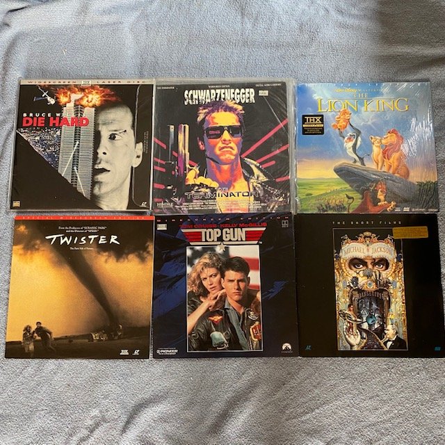 Slizer Disc Collection SOLD: FS: Laserdisc Collection - Sydney - Vinyl, CD, and Blu-ray ...
