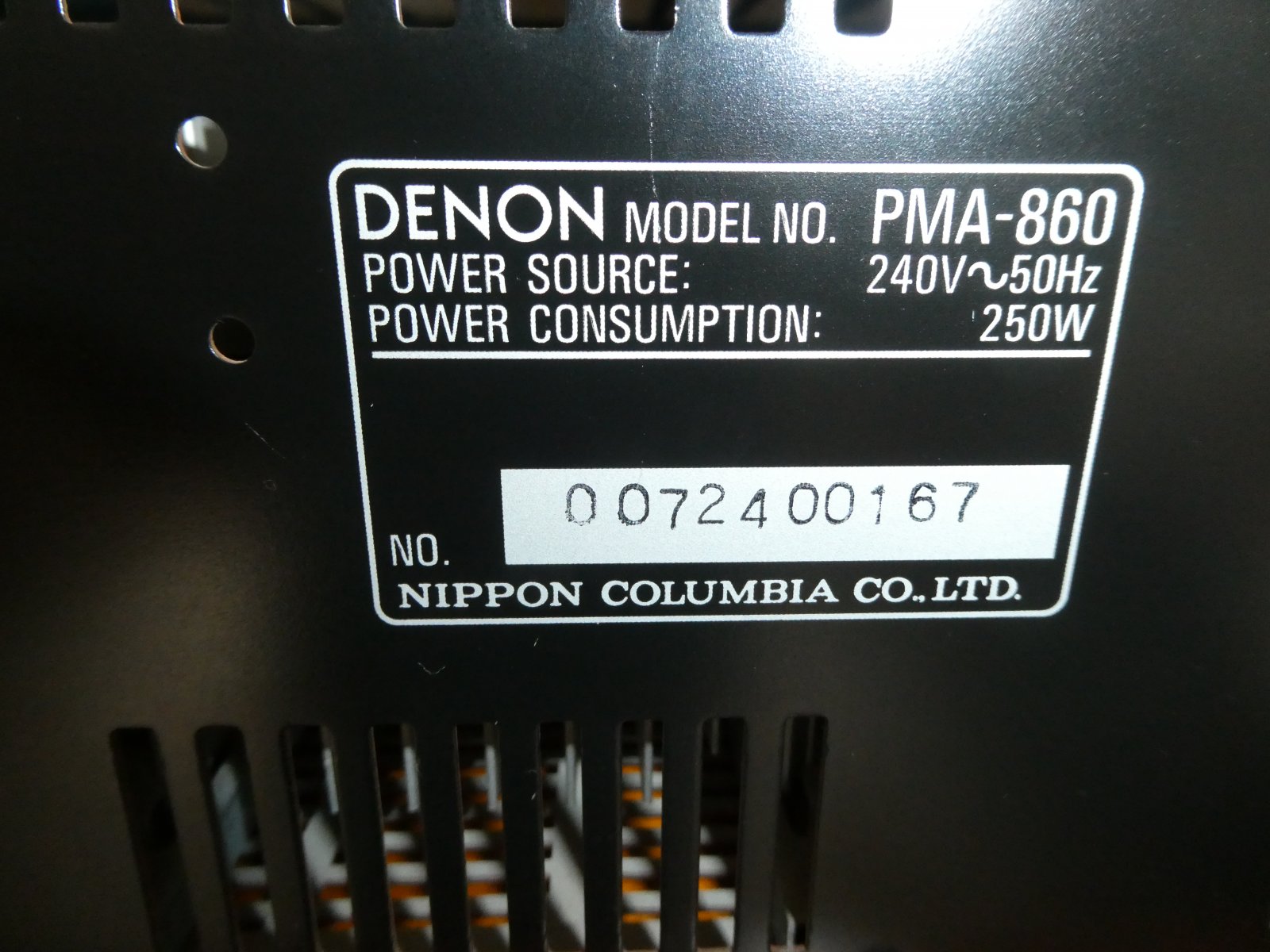 Kit De Réparation DENON PMA-860 Avec Tous Les Condensateurs, Neuf