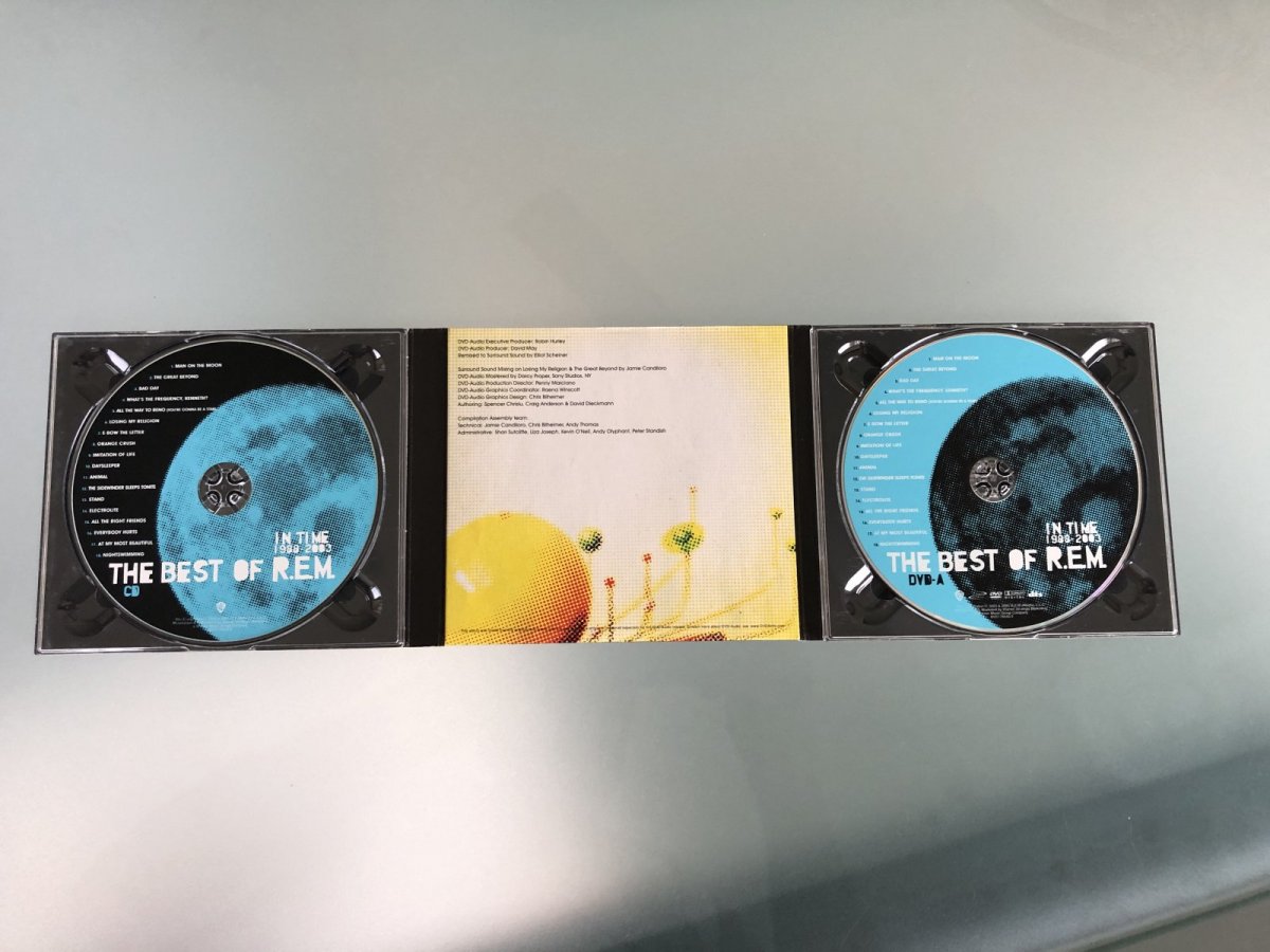 SOLD FS R.E.M. In Time Greatest Hits DVDA & CD SET ﻿ Vinyl, CD
