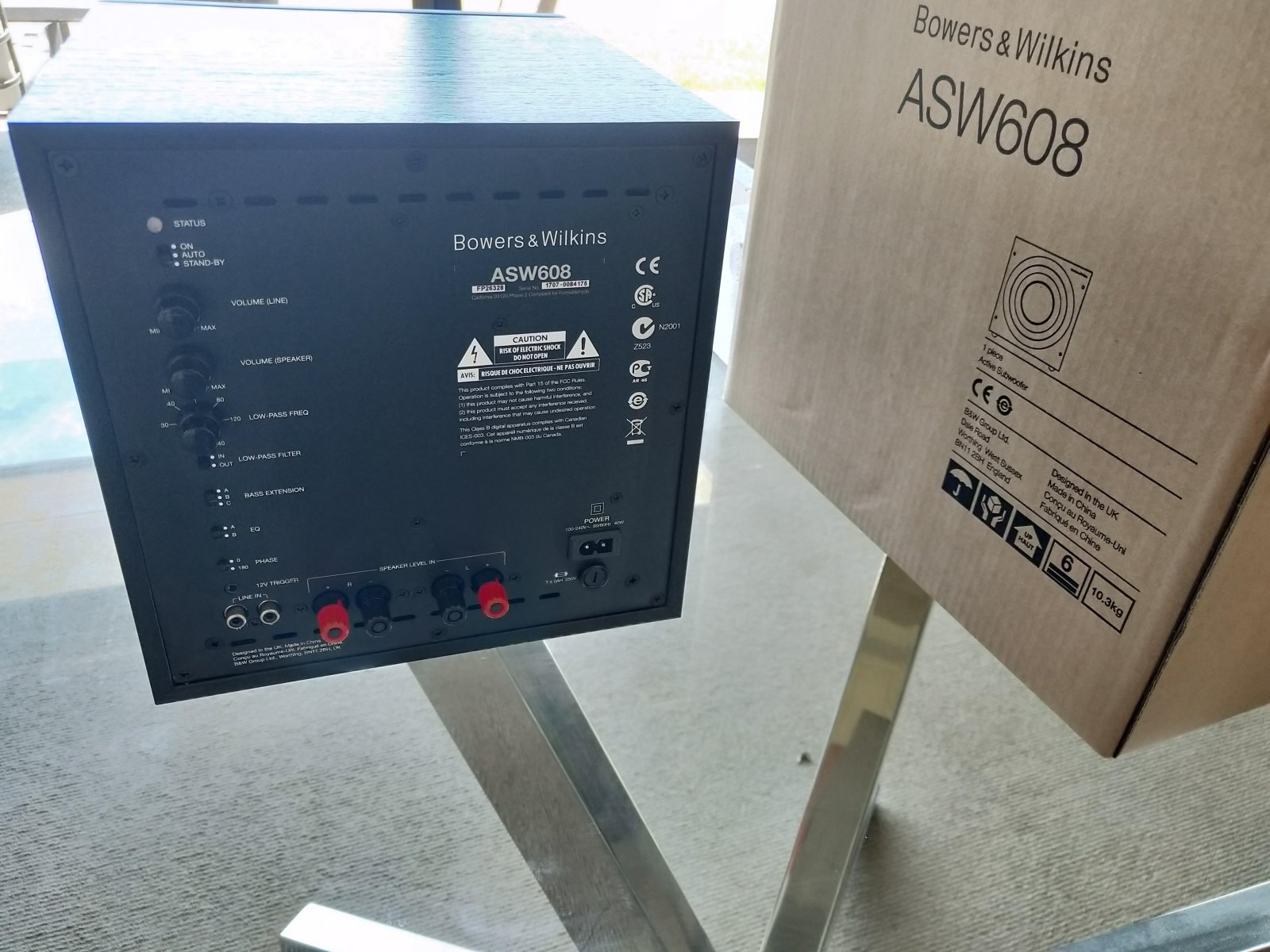 SOLD: FS: B&W ASW608 Subwoofers (3 available) - Hi-Fi and Cinema Cables ...
