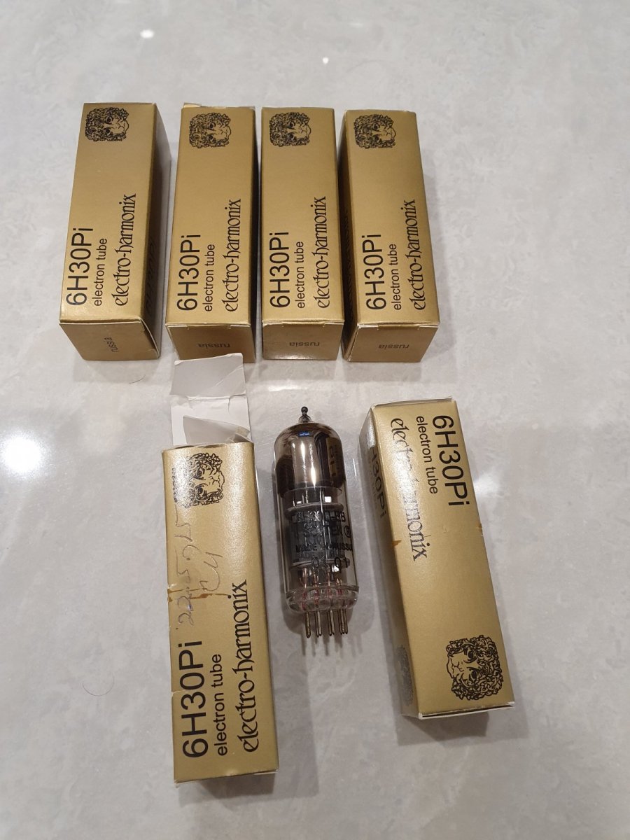 SOLD: FS: vacuum tube - 6H30Pi Gold - Stereo, Home Cinema, Headphones ...