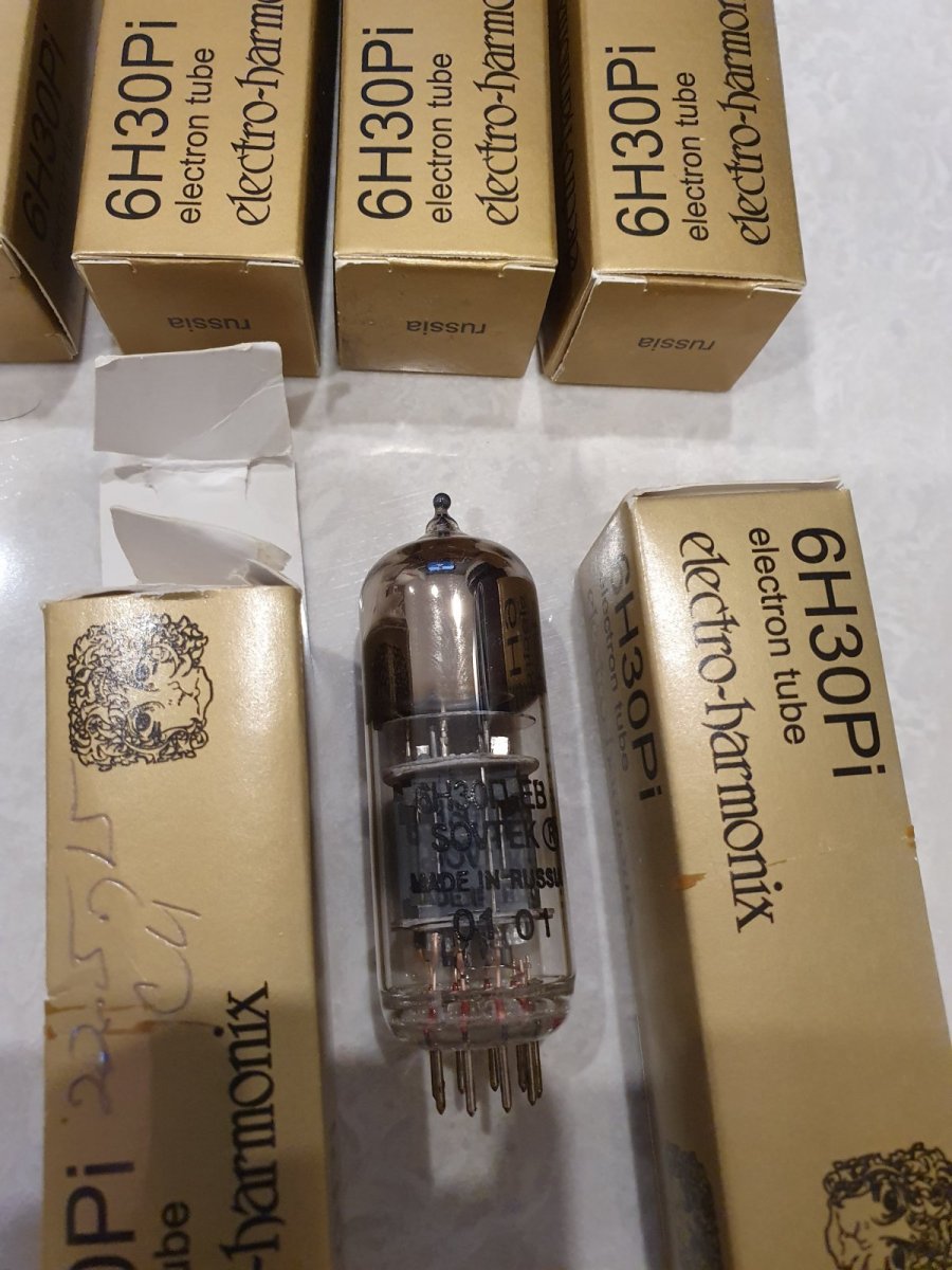 SOLD: FS: vacuum tube - 6H30Pi Gold - Stereo, Home Cinema, Headphones ...