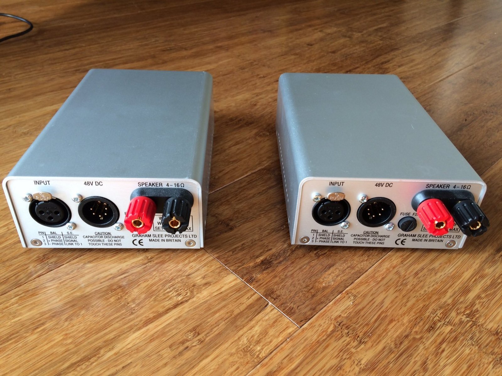 Graham Slee Proprius Monoblock Power Amplifier pair ﻿ Stereo, Home