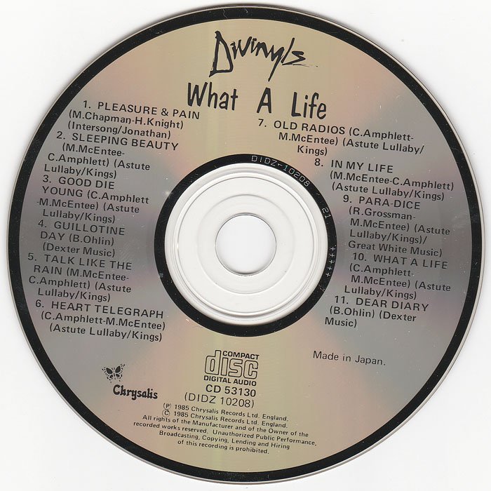 Divinitus Cd Collecting early production CD's - my perspective and some photos ...