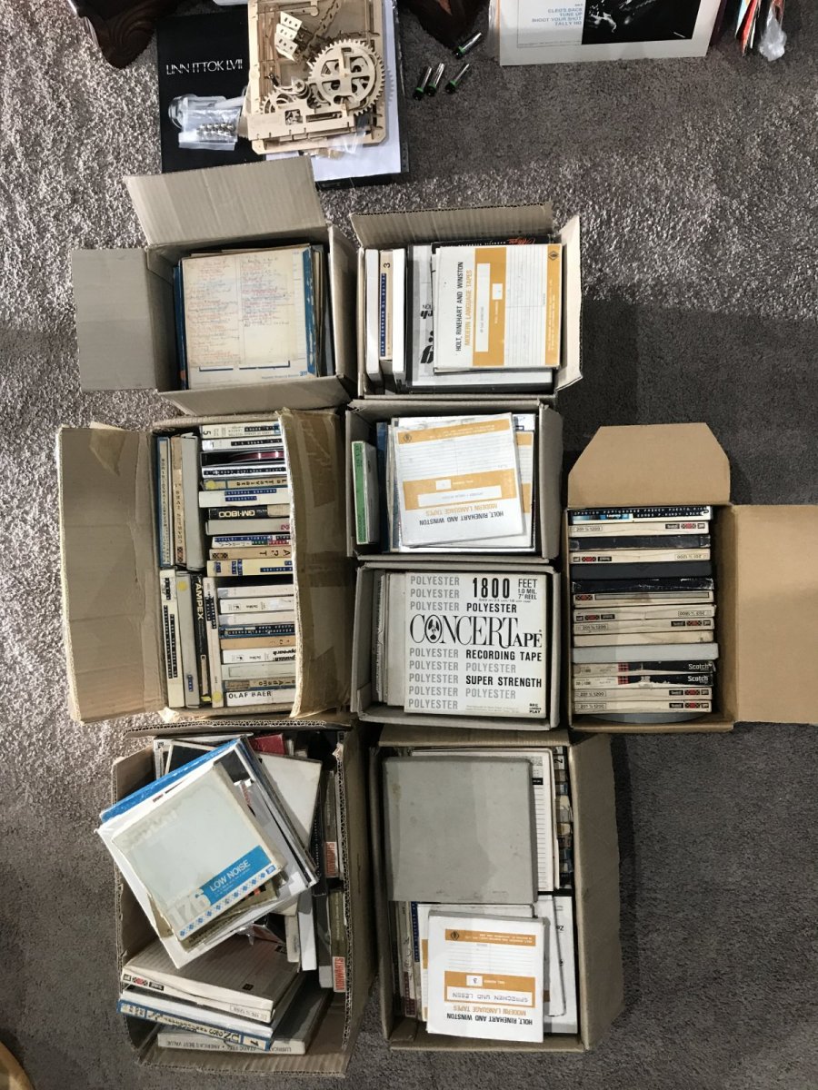 SOLD FS R2R tapes ﻿ Vinyl, CD, and Bluray