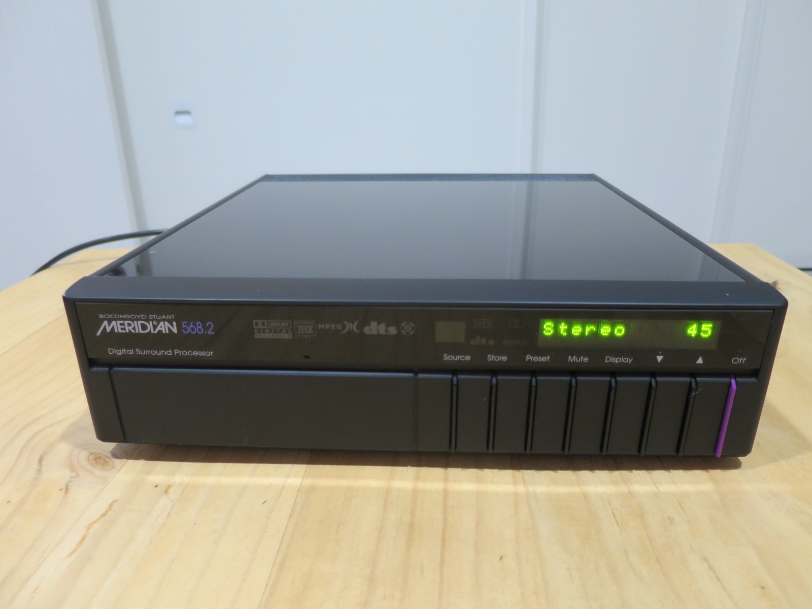 SOLD: FS: Meridian 568.2MM Pre-amplifier Processor with MSR remote ...