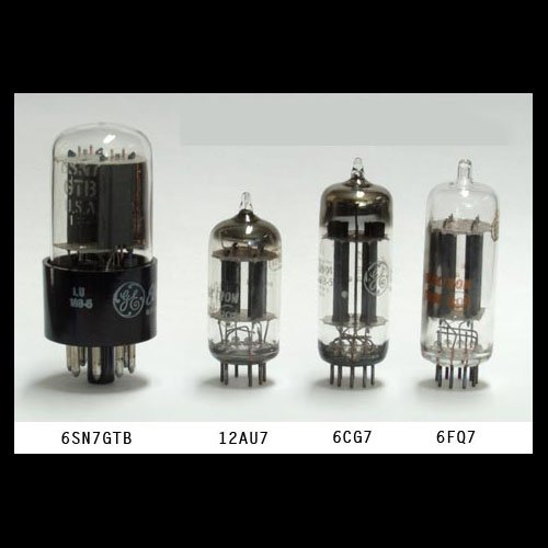 FS Relist VACUUM TUBE DAMPERS Small Size 12AU7 12AX7 12AT7 ECC81 6CG7 6FQ7 4x Set ﻿ Stereo