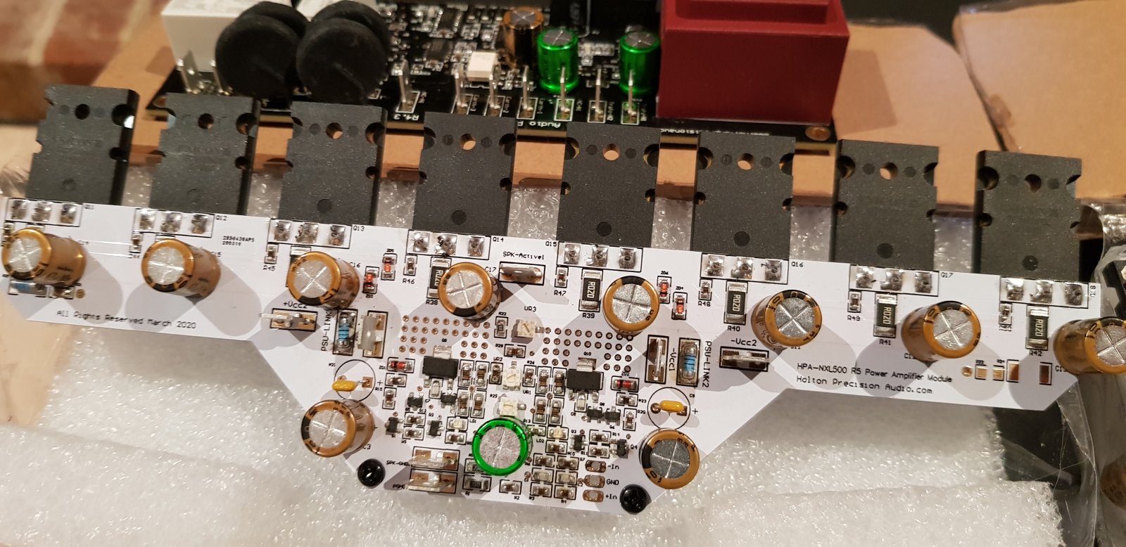 Holton NXL800 Power Amp Build ﻿ DIY Audio Projects