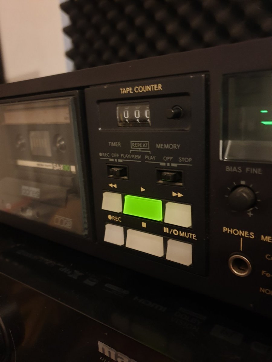 ラジオ・コンポ Aurex PC-X45AD STEREO CASSETTE DECK Toshiba Aurex X45AD Tape Deck Demo - YouTube