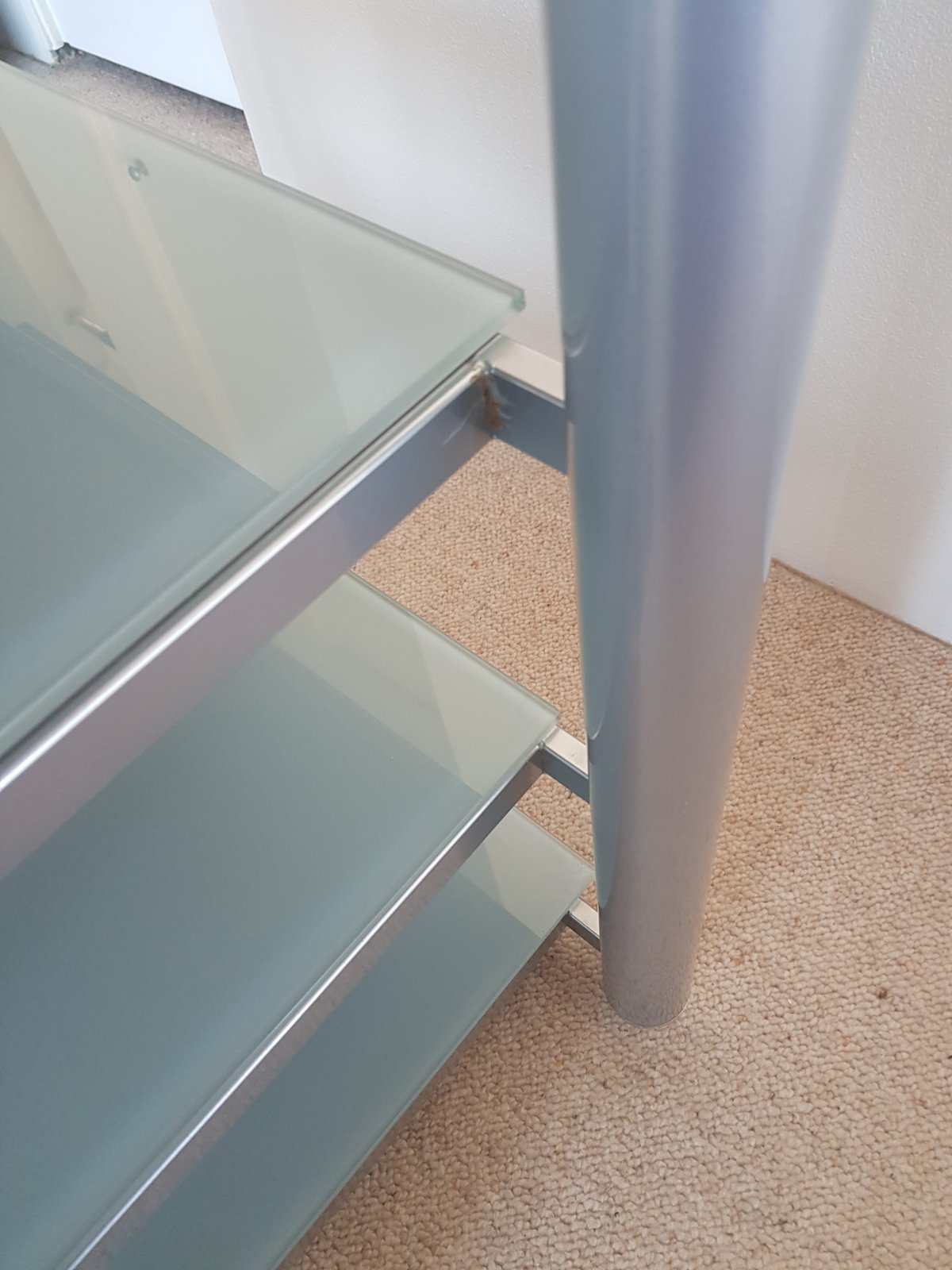 FS: Soundstyle 4 tier silver equipment rack - Stereo, Home Cinema ...