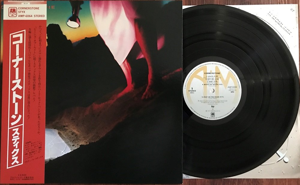 SOLD: FS: Styx CornerStone Japanese Pressing - Vinyl, CD, and Blu-ray ...