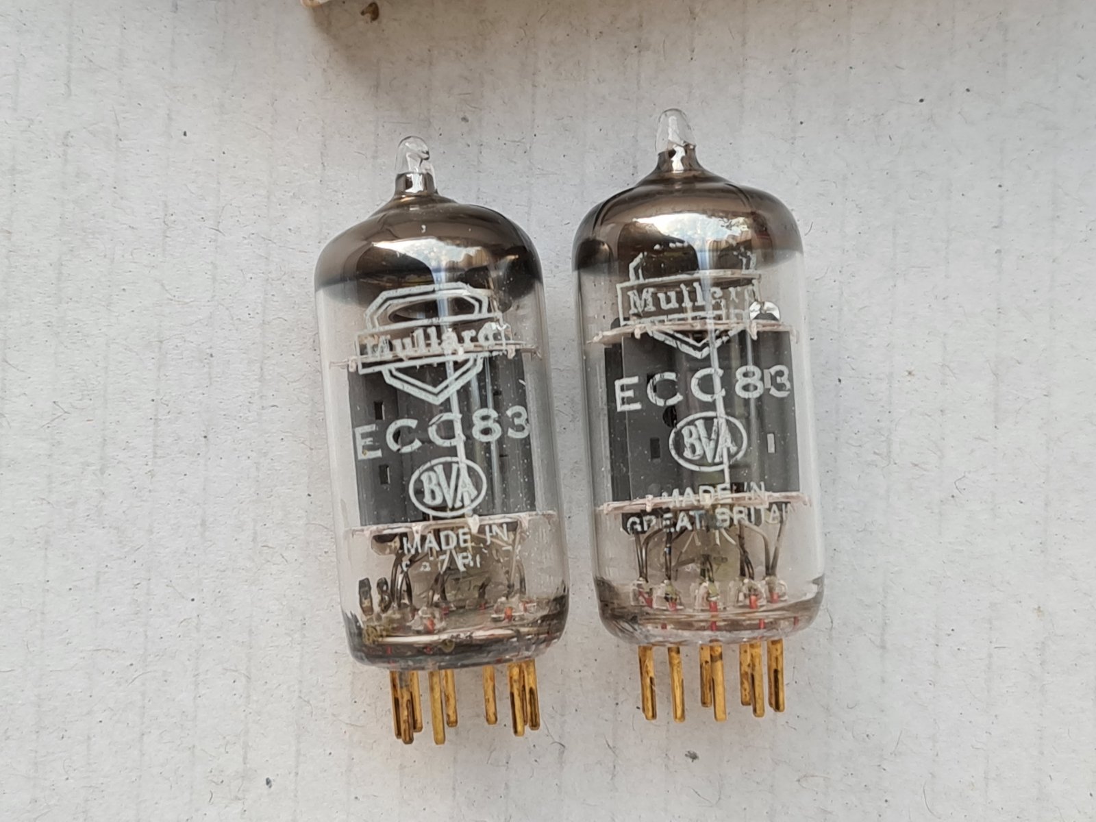 FS: Mullard ECC83 Gold Pin Matched Pair - PRICE DROPPED! - Stereo