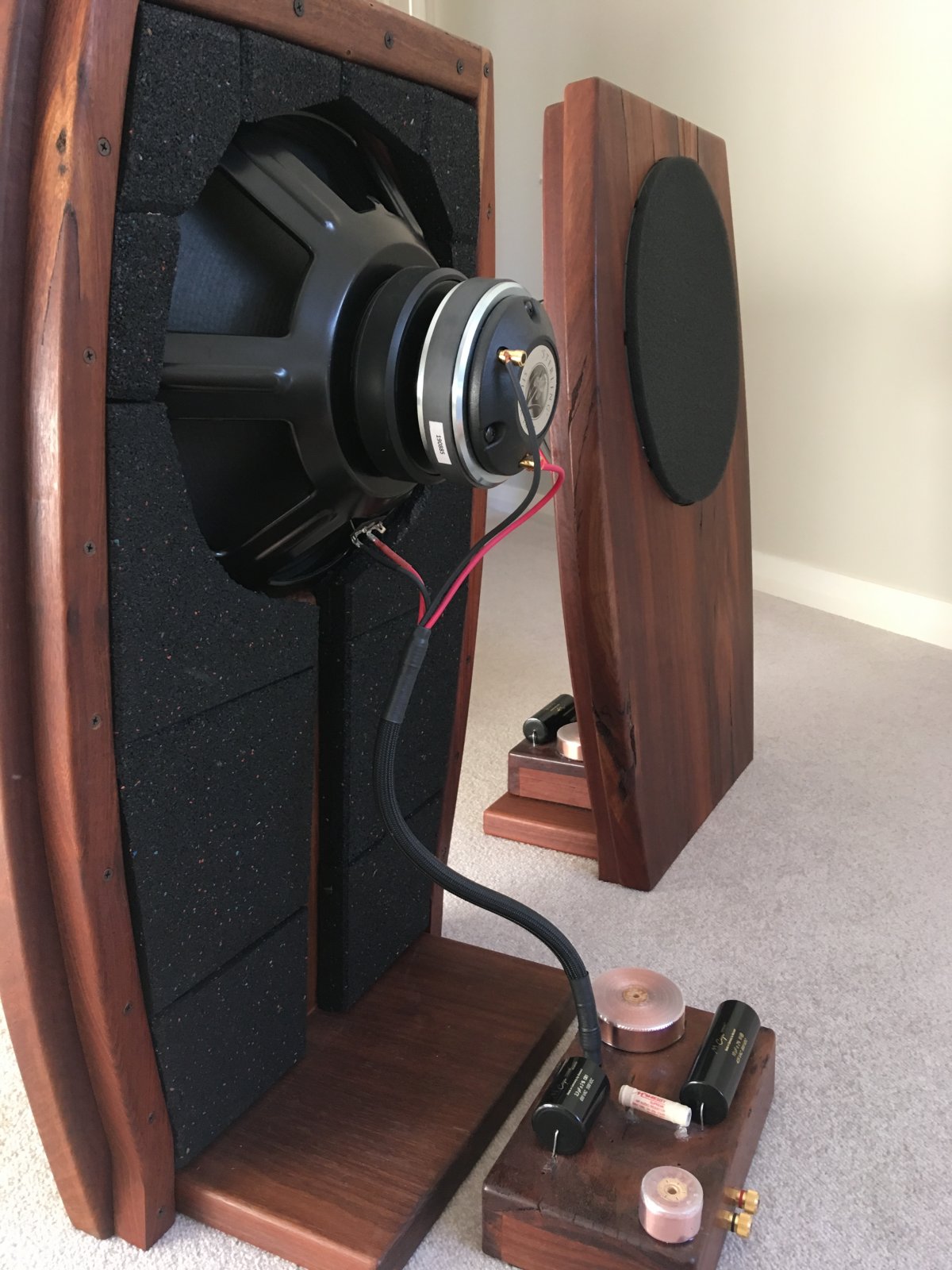 FS Hawthorne 15" Open Baffle Speakers ﻿ Stereo, Home Cinema