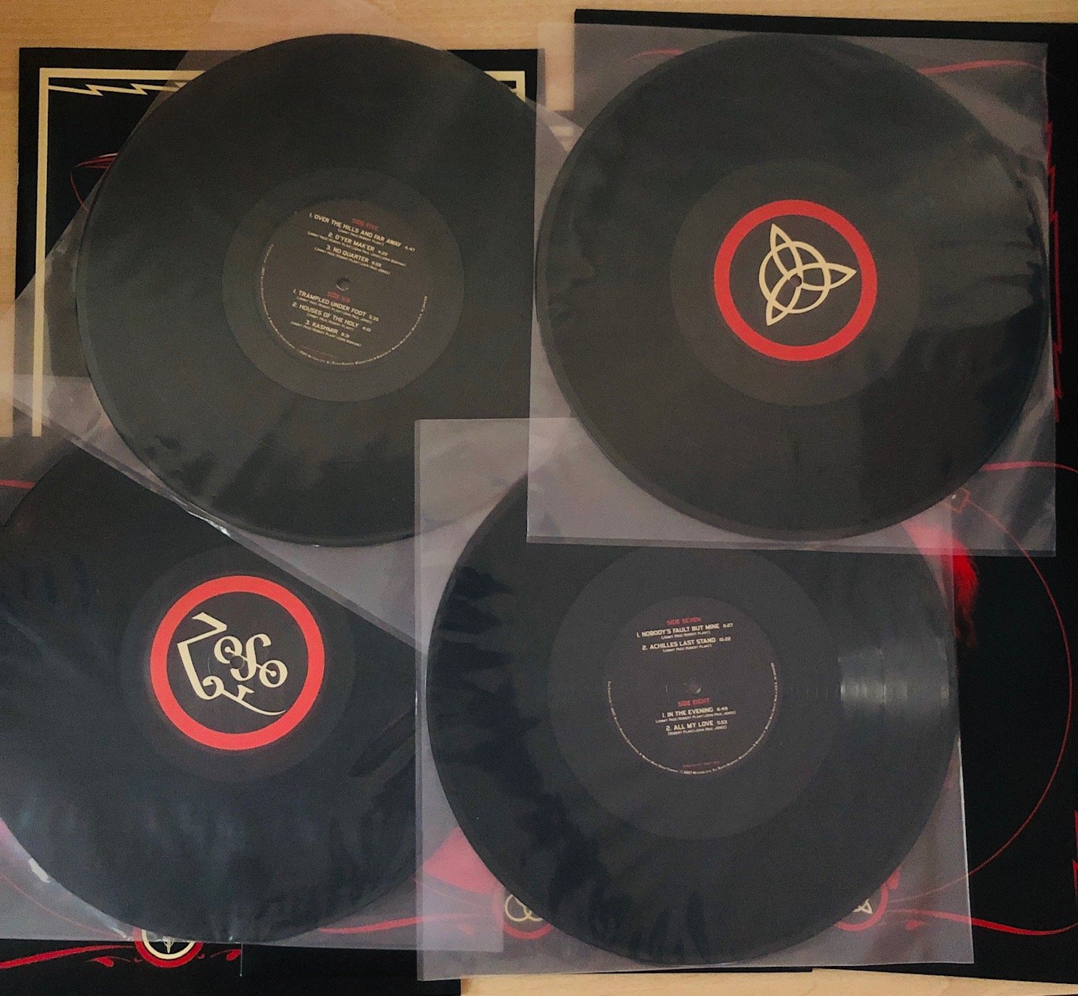 SOLD: FS: Led Zeppelin Mothership 4 LP Box Set UK 2007