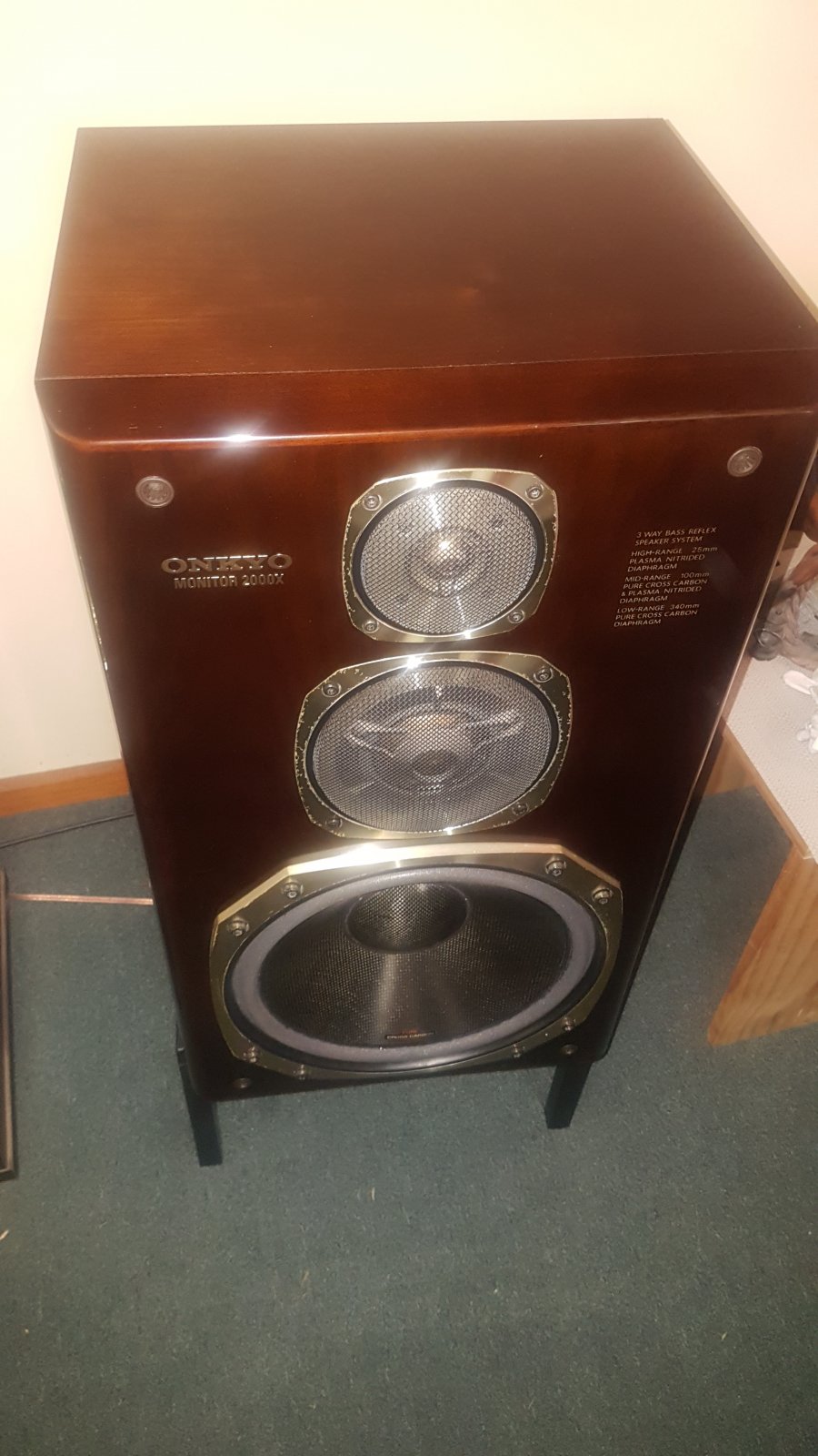SOLD: Onkyo monitor 2000x from hifido - Stereo, Home Cinema